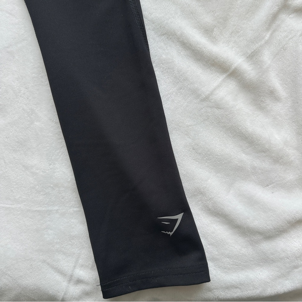 Gymshark Black High-Waist Leggings - Picture 4 of 10